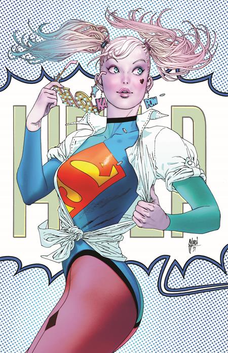 HARLEY QUINN #51 CVR D GUILLEM MARCH SUPERSMASH-UP CARD STOCK VAR (SCHD: 5/28/2025)