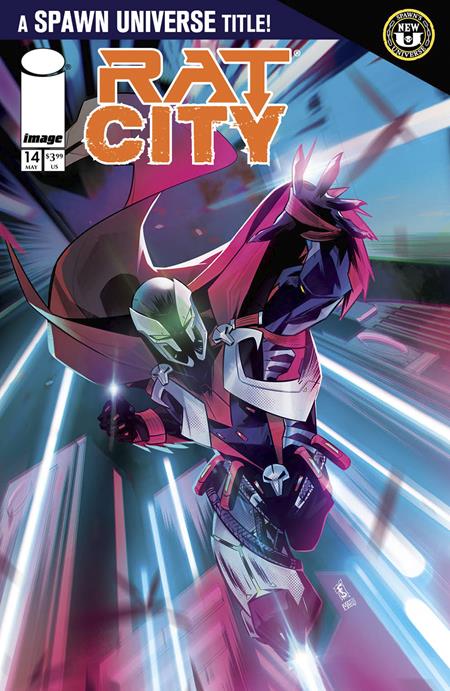 SPAWN RAT CITY #14 CVR A FEDERICO SABBATINI (SCHD: 8/5/2025)