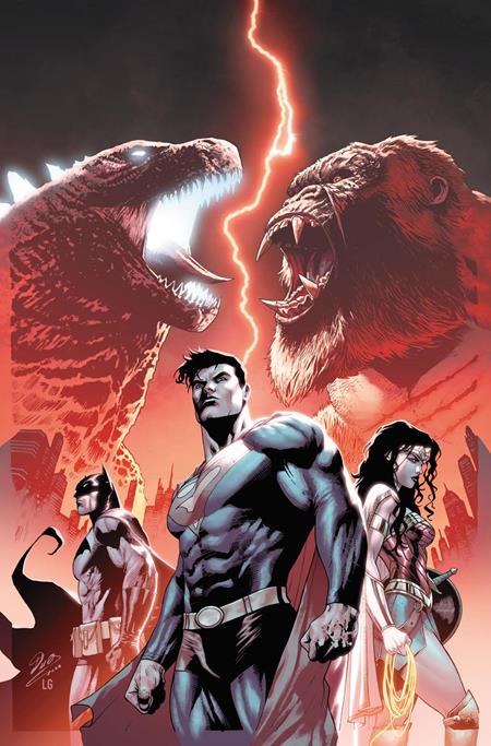 JUSTICE LEAGUE VS GODZILLA VS KONG 2 #1 (OF 7) CVR A CHRISTIAN DUCE (SCHD: 6/4/2025)