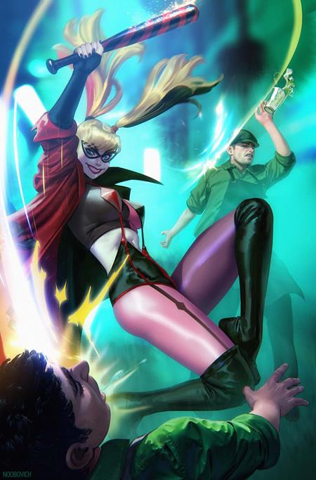 HARLEY QUINN #52 CVR C NOOBOVICH CARD STOCK VAR (SCHD: 6/25/2025)