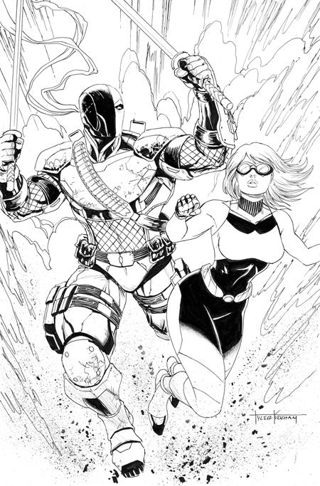 TITANS #24 CVR C TYLER KIRKHAM CARD STOCK VAR (SCHD: 6/18/2025)