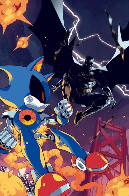 DC X SONIC THE HEDGEHOG #4 (OF 5) CVR A PABLO M COLLAR (SCHD: 6/18/2025)