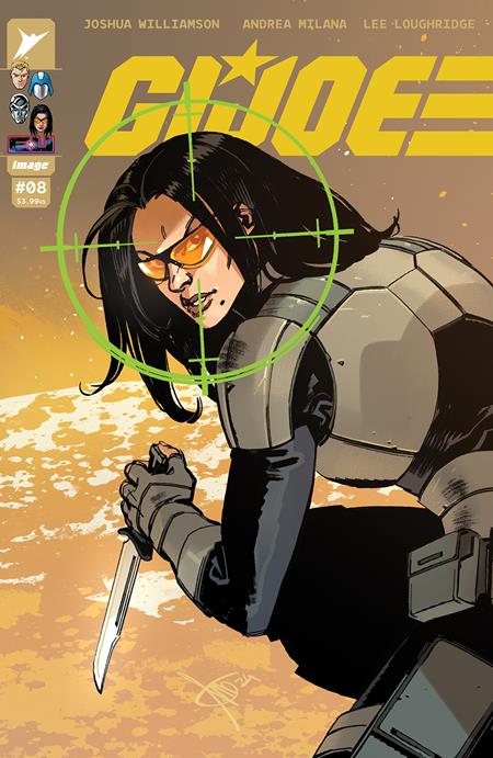 GI JOE #8 CVR B ANDREA MILANA VAR (SCHD: 6/18/2025)