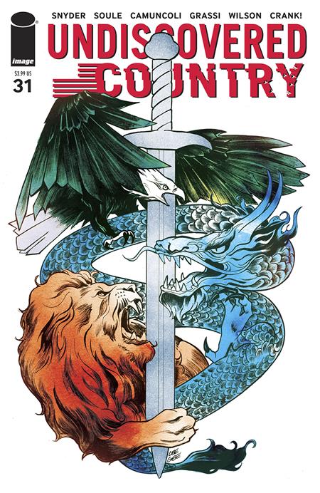 UNDISCOVERED COUNTRY #31 CVR B LEE GARBETT VAR (MR) (SCHD: 6/25/2025)