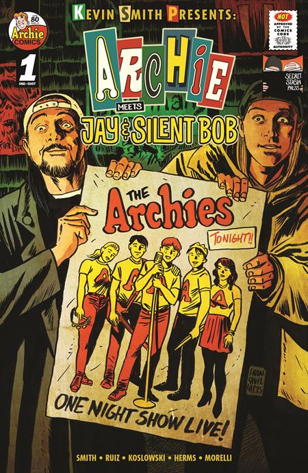 ARCHIE MEETS JAY AND SILENT BOB #1 (ONE SHOT) CVR J FRANCESCO FRANCAVILLA FOIL VAR (MR) (SCHD: 7/9/2025)