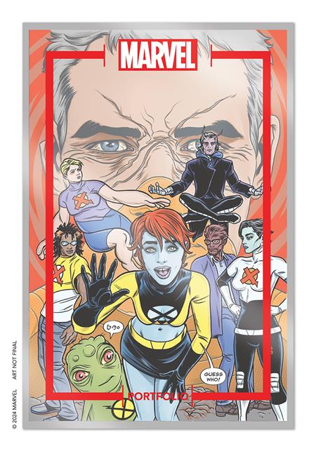 MARVEL PORTFOLIO OF MICHAEL ALLRED X-MEN AND FRIENDS 12 PRINT SET (SCHD: 8/20/2025)