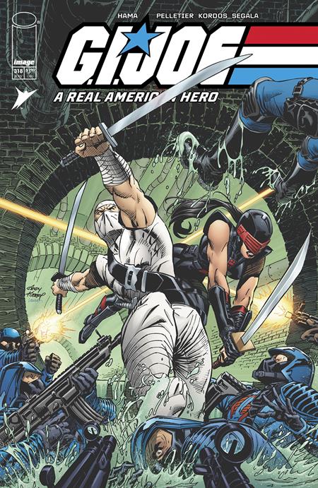 GI JOE A REAL AMERICAN HERO #318 CVR A ANDY KUBERT & LAURA MARTIN (SCHD: 7/2/2025)