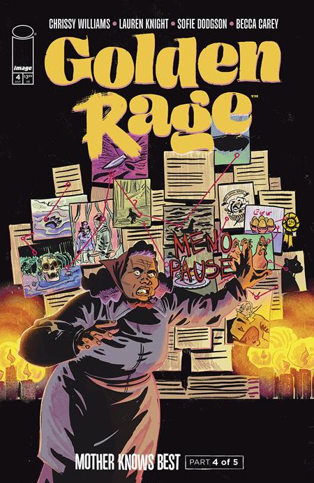 GOLDEN RAGE MOTHER KNOWS BEST #4 (OF 5) CVR A LAUREN KNIGHT (MR) (SCHD: 7/16/2025)