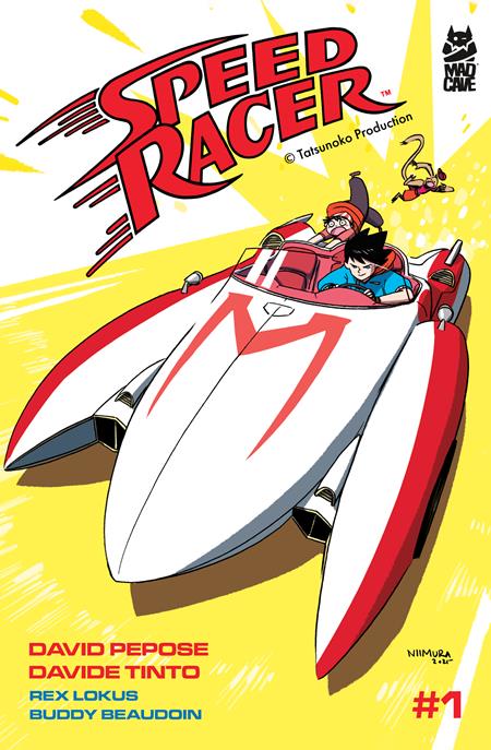 SPEED RACER #1 CVR H 20 COPY KEN NIMURA UNLOCK VAR (SCHD: 7/30/2025)