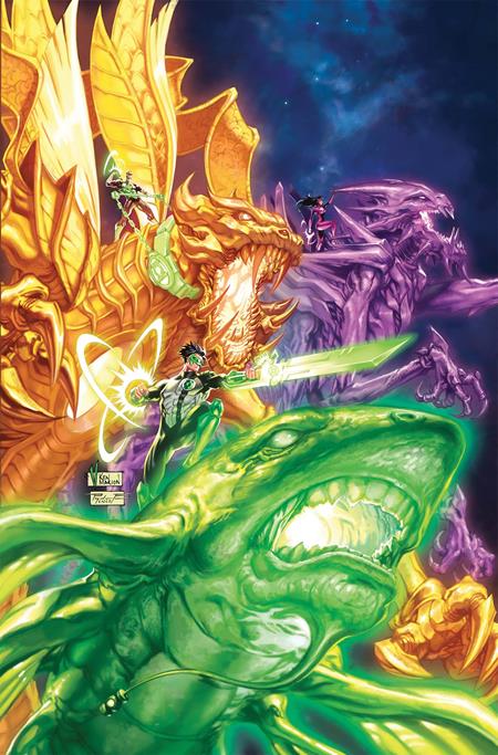 GREEN LANTERN #26 CVR A V KEN MARION CONNECTING (STARBREAKER SUPREMACY) (SCHD: 8/27/2025)
