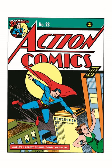 ACTION COMICS #23 FACSIMILE EDITION CVR A JOE SHUSTER (SCHD: 8/27/2025)