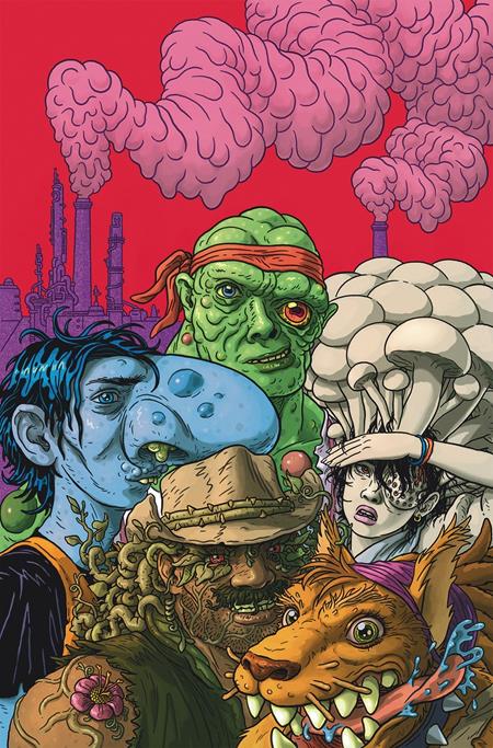 TOXIC CRUSADERS #1 (OF 5) CVR D TRISTAN WRIGHT EXCLUSIVE TRADING CARD BY MATT BORS VAR (MR) (SCHD: 9/10/2025)