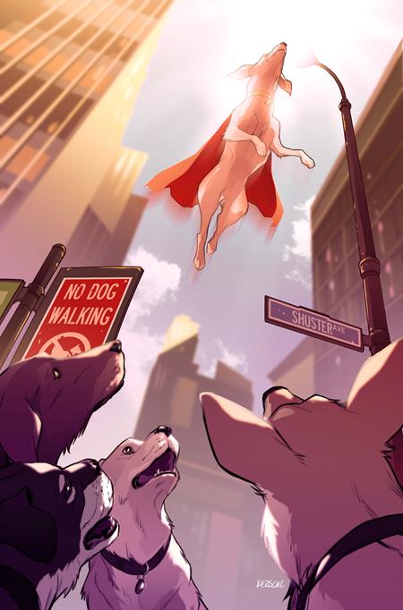KRYPTO THE LAST DOG OF KRYPTON #4 (OF 5) CVR B KARL KERSCHL CARD STOCK VAR (SCHD: 9/17/2025)