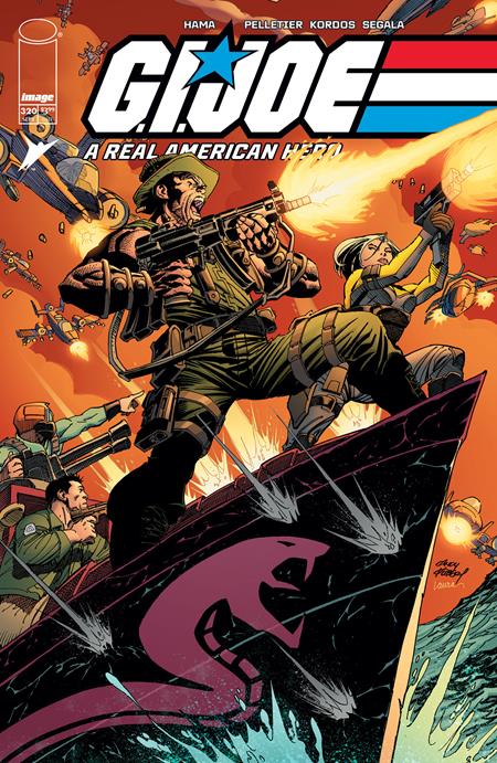 GI JOE A REAL AMERICAN HERO #320 CVR A ANDY KUBERT & LAURA MARTIN (SCHD: 9/3/2025)