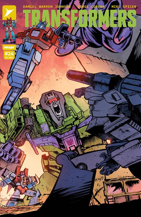 TRANSFORMERS #24 CVR F DANIEL WARREN JOHNSON & MIKE SPICER WRAPAROUND VAR (SCHD: 9/10/2025)