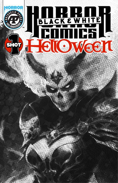 HORROR COMICS BLACK AND WHITE HELLOWEEN SPECIAL (ONE SHOT) CVR B BRIAN DENHAM LUNAR EXCLUSIVE VAR (MR) (SCHD: 9/17/2025)