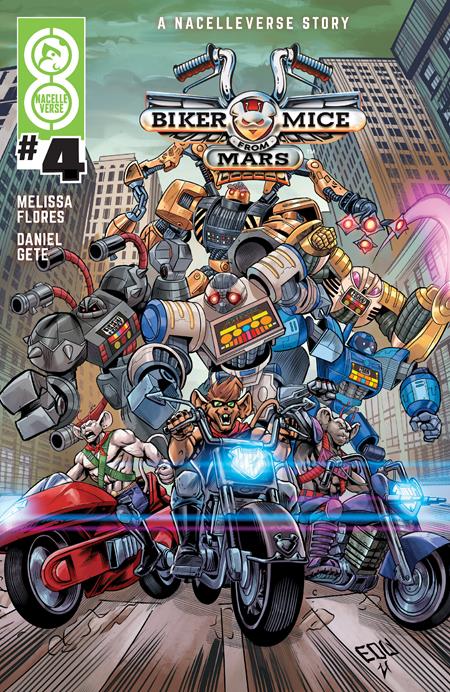 BIKER MICE FROM MARS (2025) #4 CVR A EDU SOUZA (SCHD: 9/24/2025)