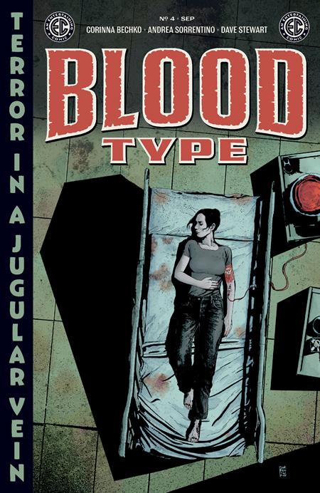 EC BLOOD TYPE #4 (OF 4) CVR B ANDREA SORRENTINO VAR (SCHD: 9/10/2025)