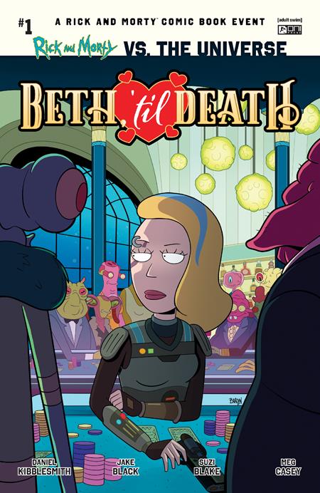 RICK AND MORTY VS THE UNIVERSE BETH TIL DEATH #1 (ONE SHOT) CVR A DAVE BARDIN (SCHD: 9/10/2025)