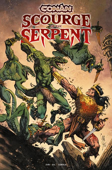 CONAN THE BARBARIAN SCOURGE OF THE SERPENT #1 (OF 4) CVR B JOHN MCCREA VAR (MR) (SCHD: 9/24/2025)
