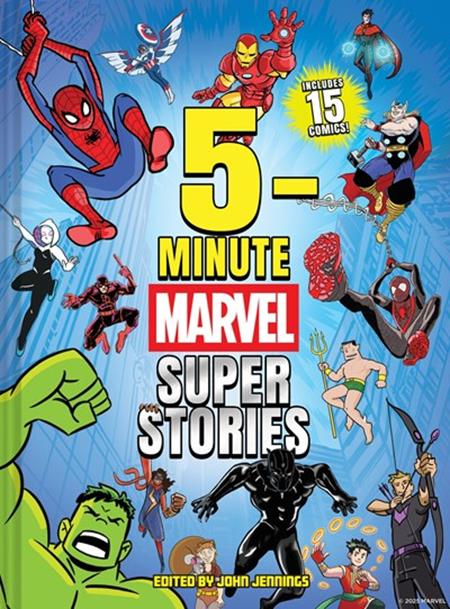 5 MINUTE MARVEL SUPER STORIES HC (SCHD: 10/15/2025)