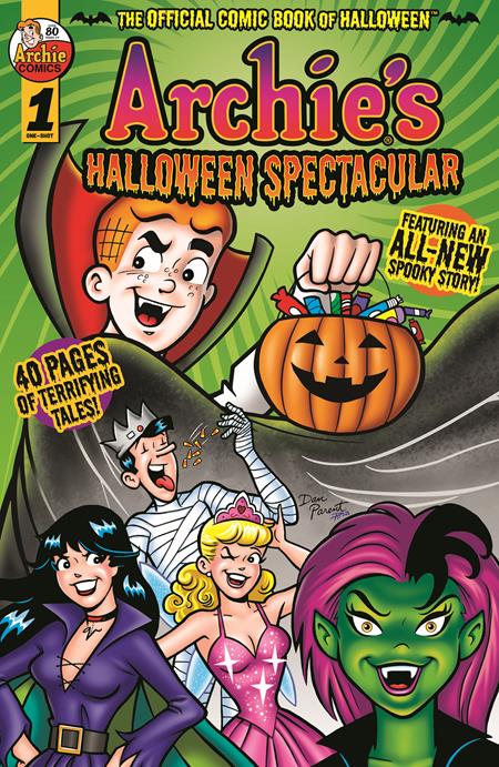 ARCHIES HALLOWEEN SPECTACULAR #1 (ONE SHOT) CVR A DAN PARENT ROSARIO TITO PENA (SCHD: 10/1/2025)