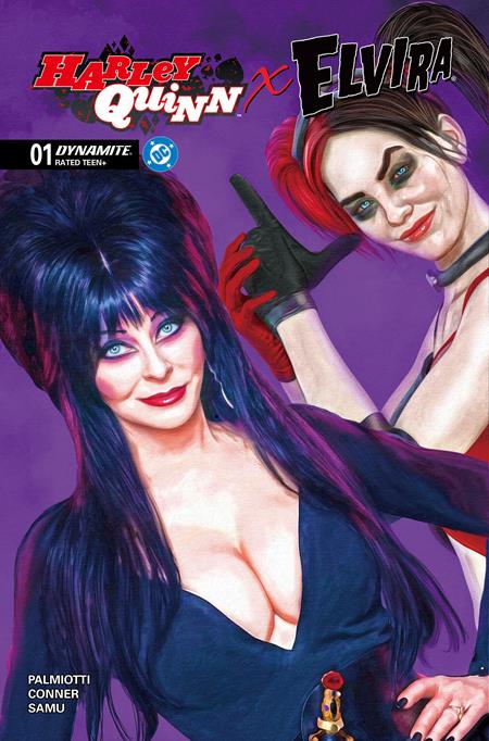 HARLEY QUINN X ELVIRA #1 CVR H MARK SPEARS FOIL VAR (SCHD: 10/1/2025)