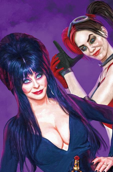 HARLEY QUINN X ELVIRA #1 CVR I MARK SPEARS FOIL VIRGIN VAR (SCHD: 10/1/2025)