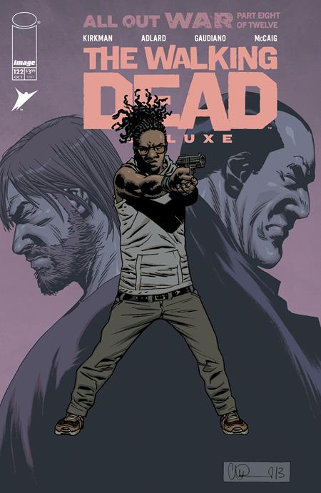 WALKING DEAD DELUXE #122 CVR B CHARLIE ADLARD & DAVE MCCAIG VAR (MR) (SCHD: 10/1/2025)