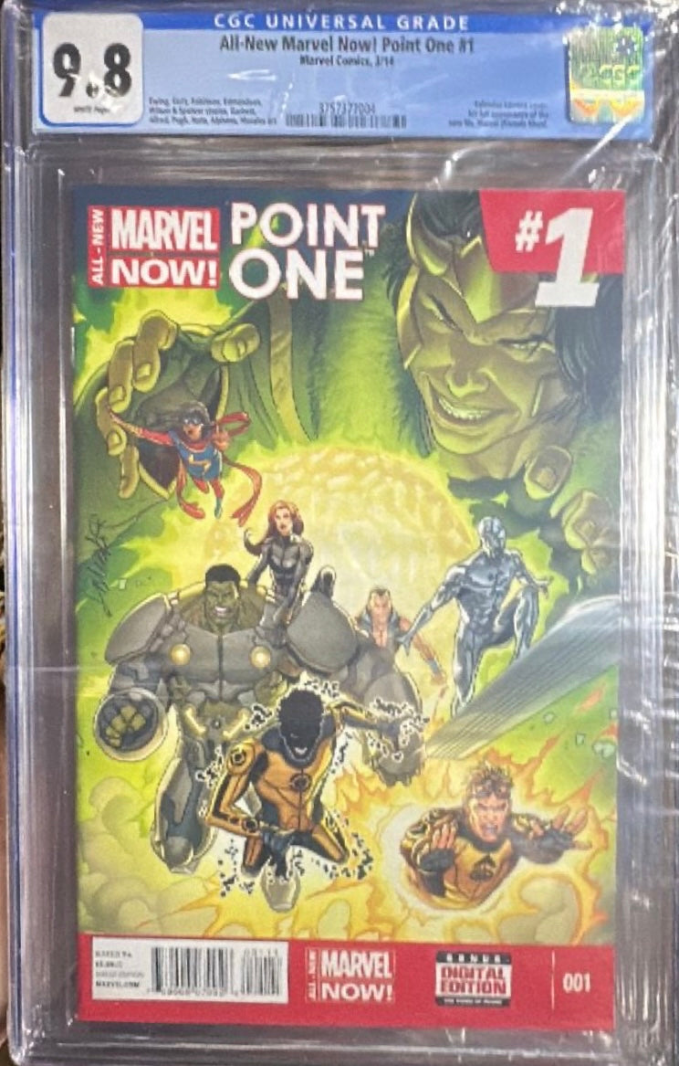 All-New Marvel Now! Point One 1  CGC 9.8 2014