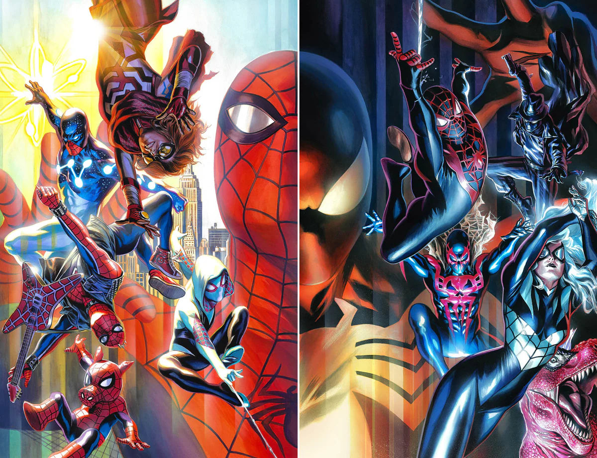 SPIDER-MAN #1 & #2 FELIPE MASSAFERA EXCLUSIVE VIRGIN CONNECTING COMBO