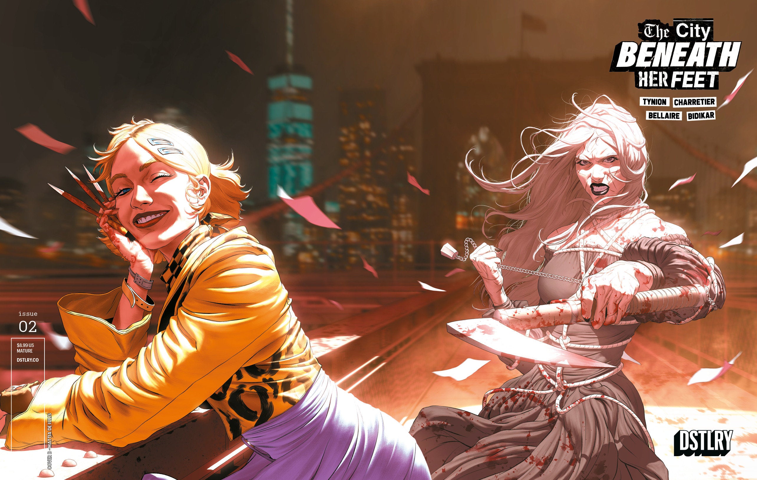 THE CITY BENEATH HER FEET #2 CVR B MATTIA DE IULIS VARIANT (SCHD: 11/12/2025)