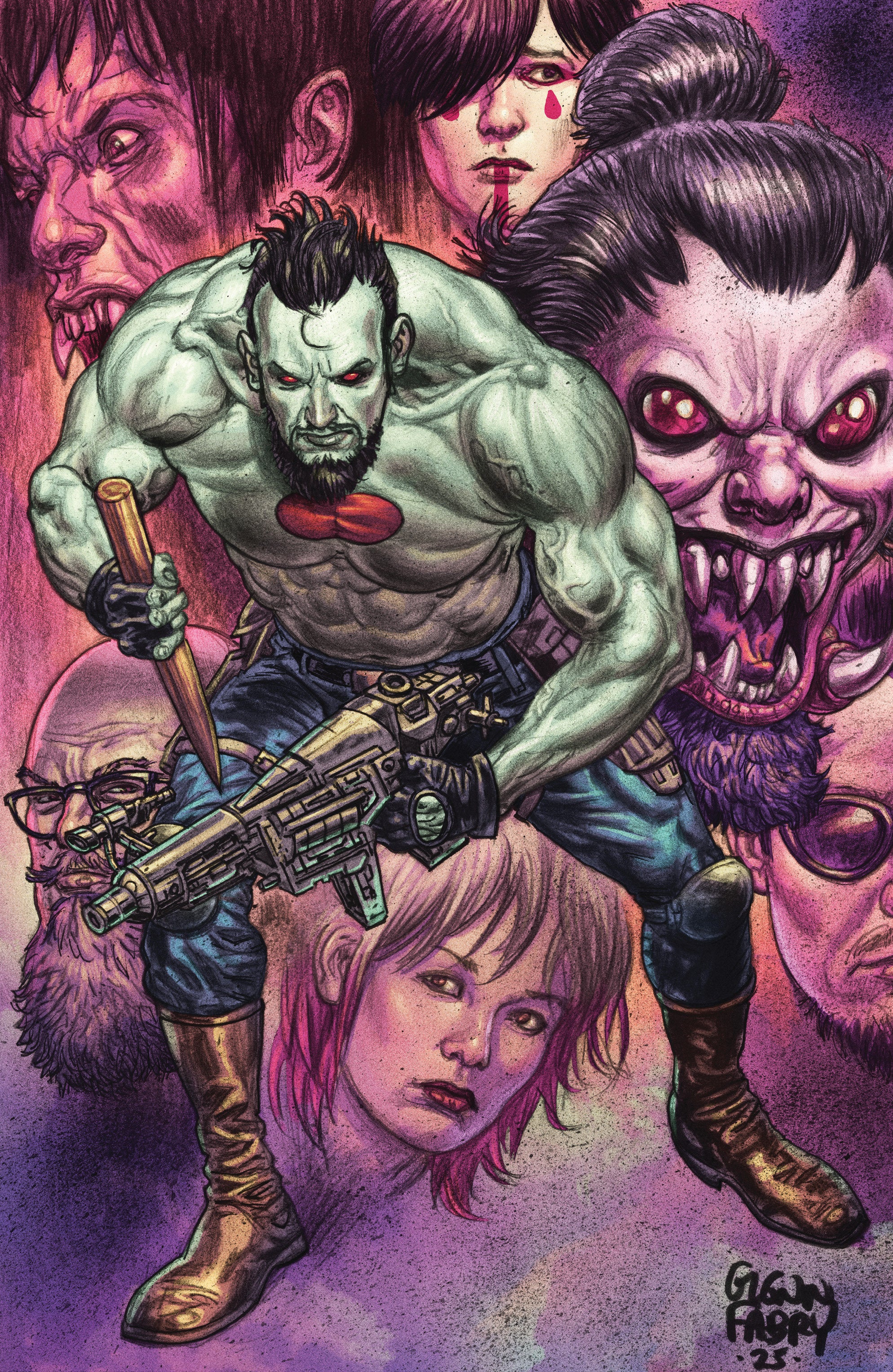 Valiant Beyond: Bloodshot #2 Variant D (Fabry Full Art) (SCHD: 09/24/2025)