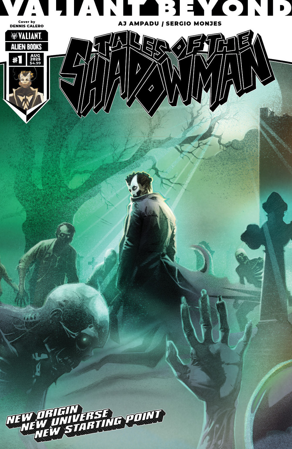Valiant Beyond: Tales of the Shadowman #1 Variant C (Calero Connecting Variant) (SCHD: 08/20/2025)