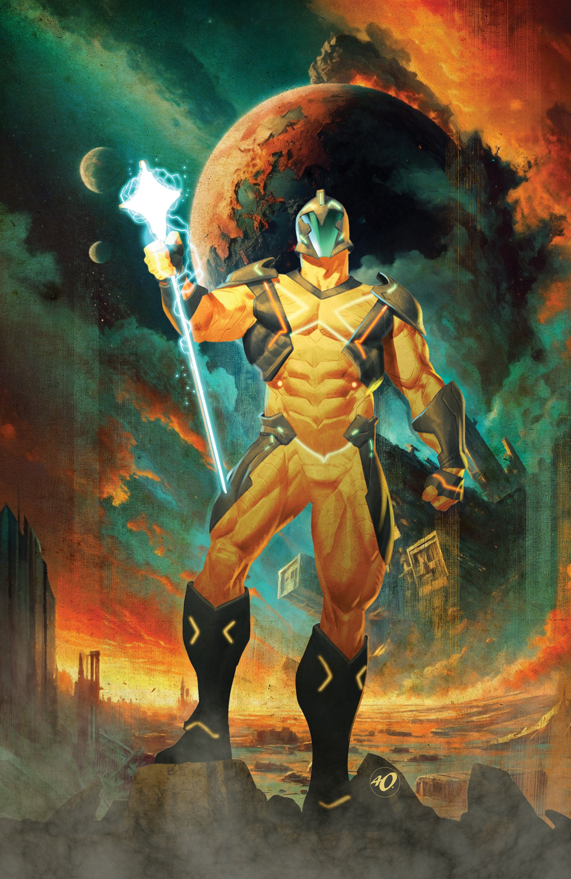 Valiant Beyond: The X-O Manowar #1 Variant E (Olivetti Full Art) (SCHD: 09/17/2025)