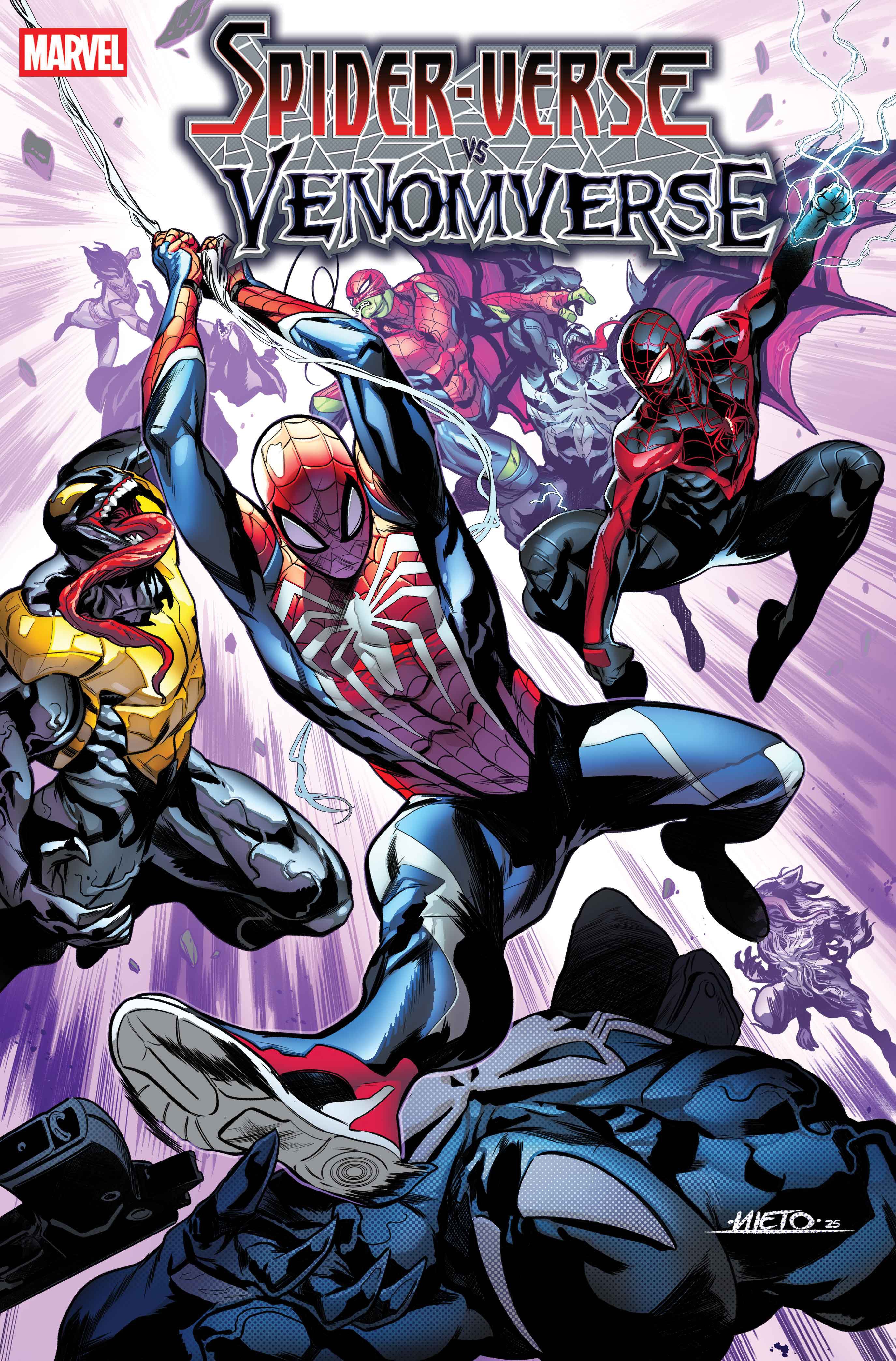 SPIDER-VERSE VS. VENOMVERSE #5 CARLOS NIETO VARIANT (SCHD: 09/10/2025)