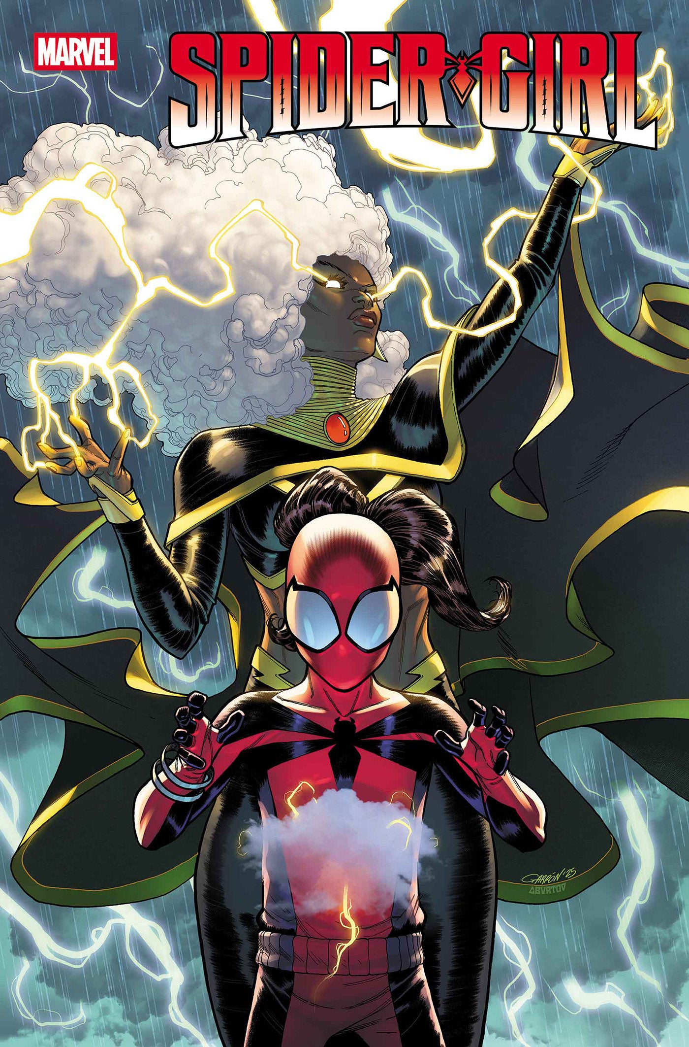 SPIDER-GIRL #4 JAVIER GARRON SPIDER-GIRL FUNHOUSE MIRROR VARIANT (SCHD: 09/24/2025)
