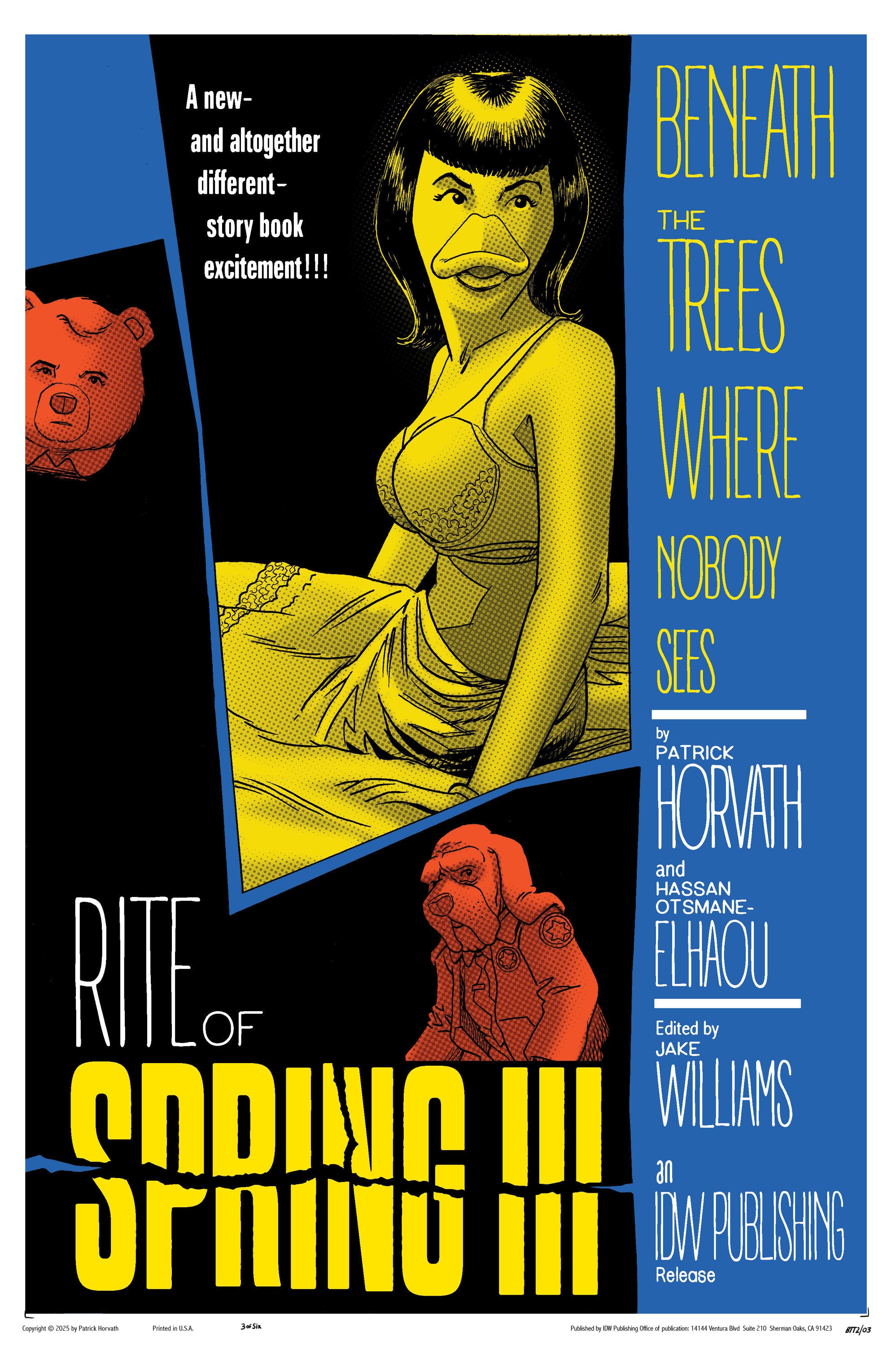 Beneath the Trees Where Nobody Sees: Rite of Spring #3 Variant B (Fleecs Movie Homage Cover) (SCHD: 09/24/2025)
