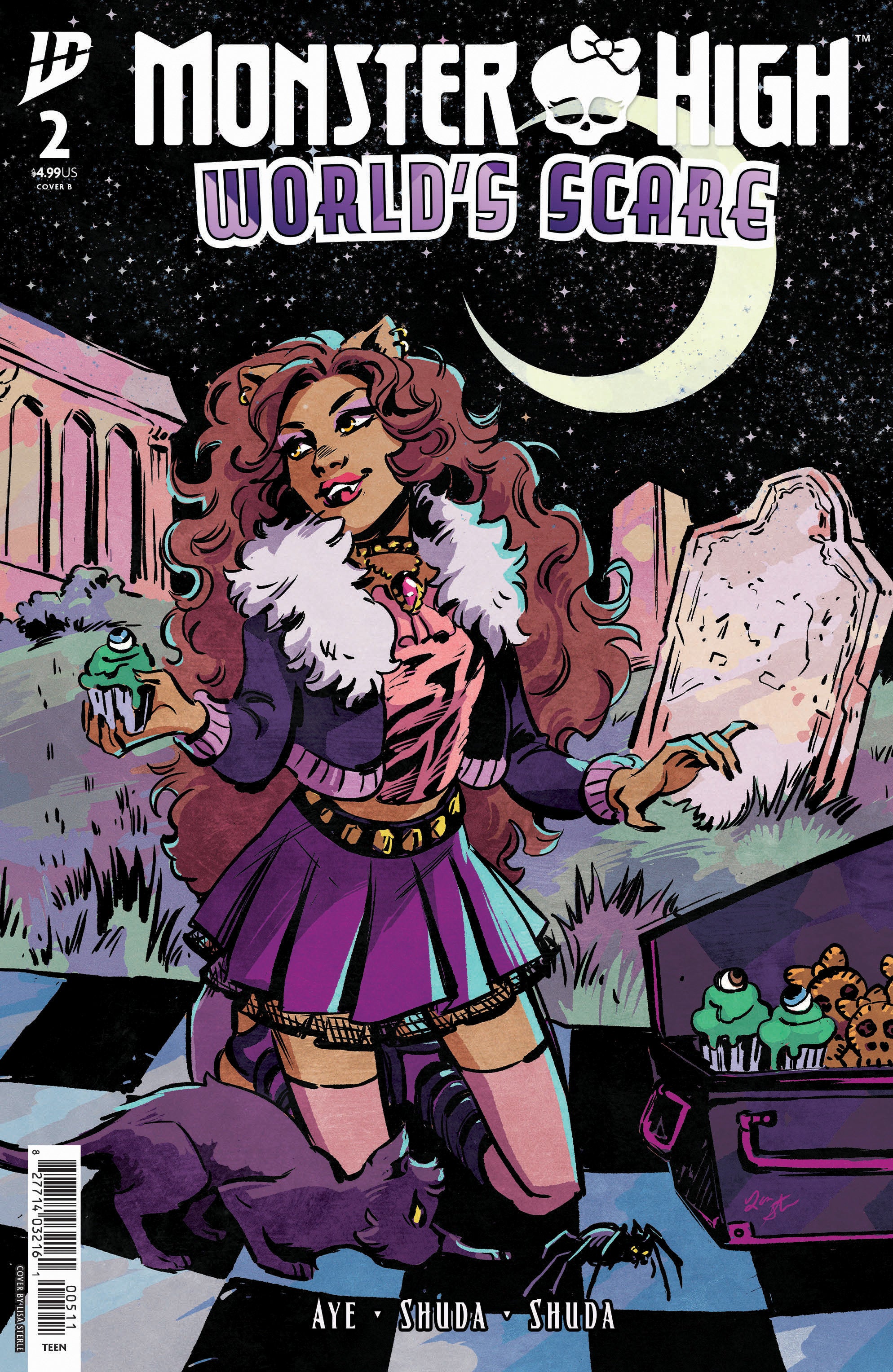 Monster High: World's Scare #2 Variant B (Sterle) (SCHD: 09/24/2025)