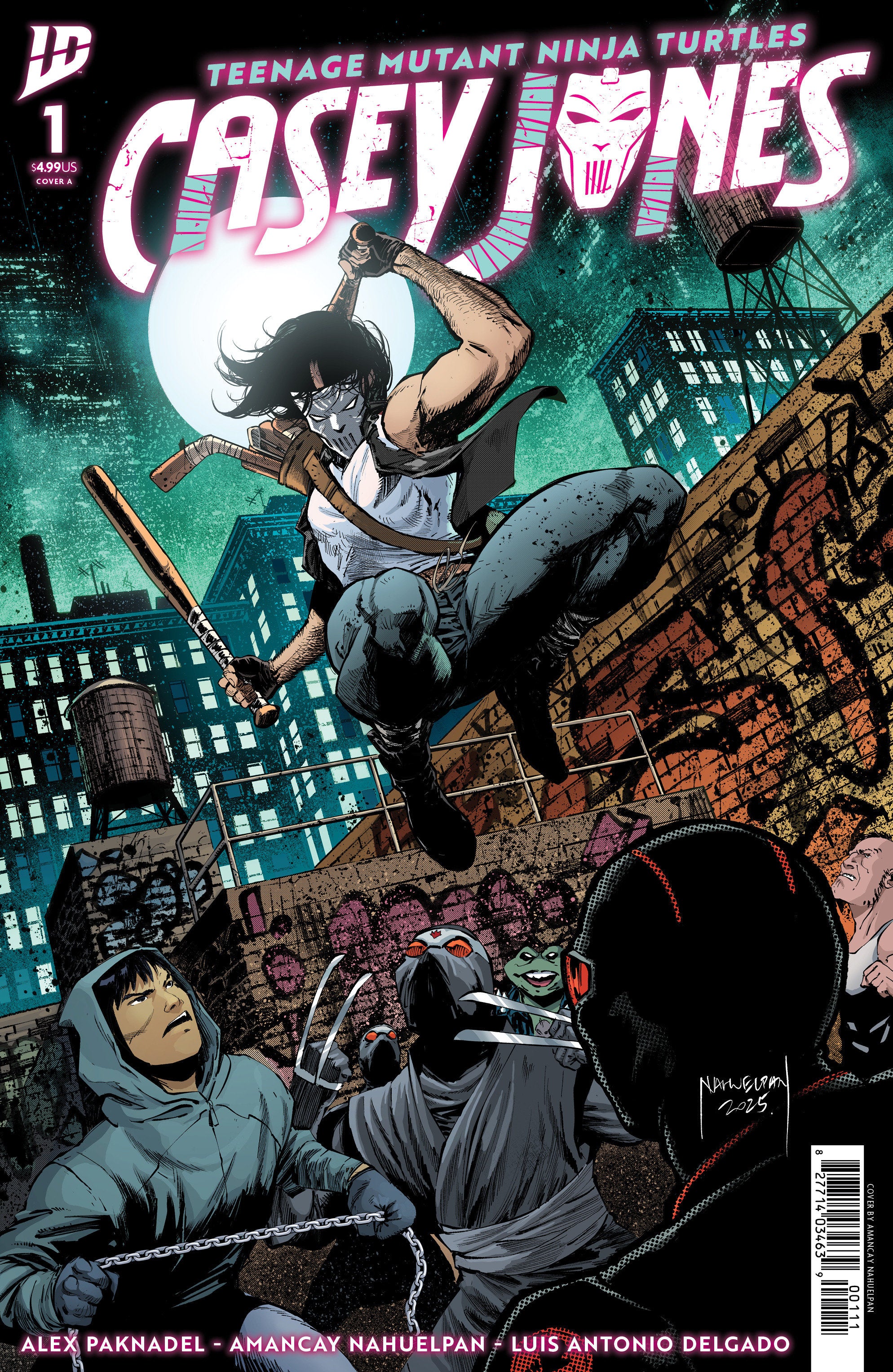 Teenage Mutant Ninja Turtles: Casey Jones #1 Cover A (Nahuelpan) (SCHD: 09/17/2025)
