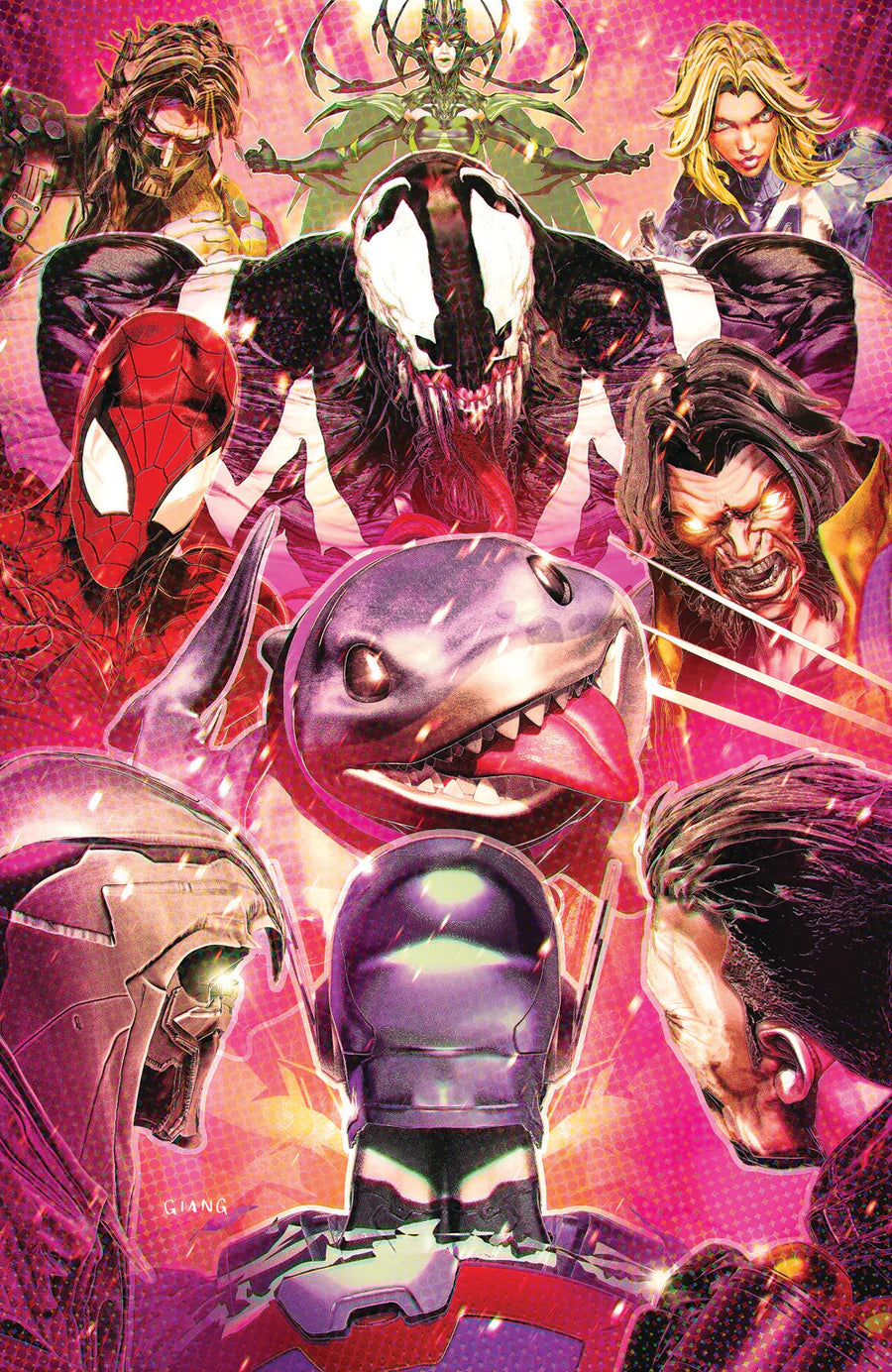 MARVEL RIVALS #1 JOHN GIANG C2E2 SECRET DROP - VIRGIN (ltd 1000) (est.ship: Mid April)