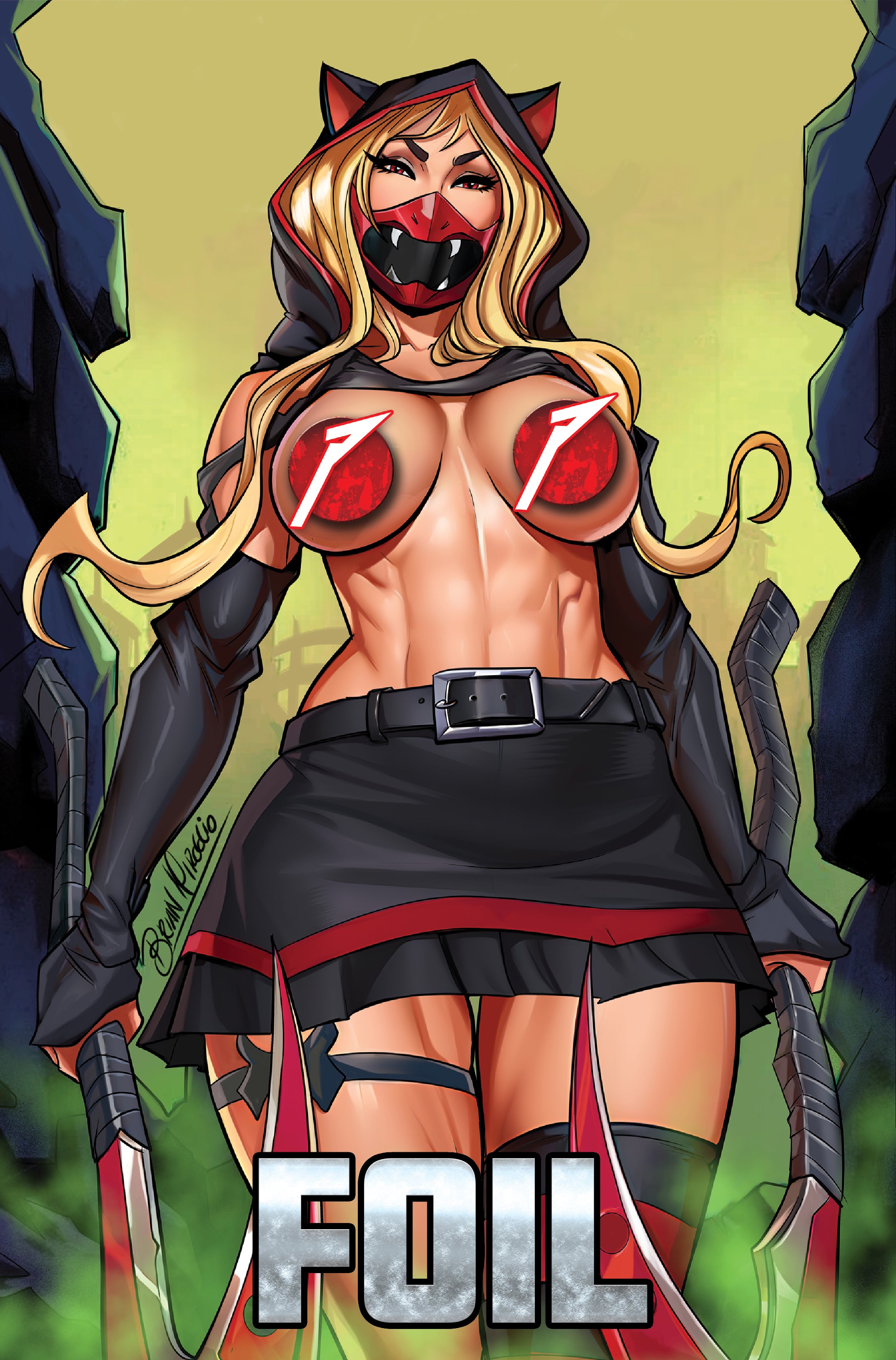POWER HOUR #3 - MUTANT by BRIAN M - FOIL TOPLESS (LTD 10) (Est.Ship: END of July)