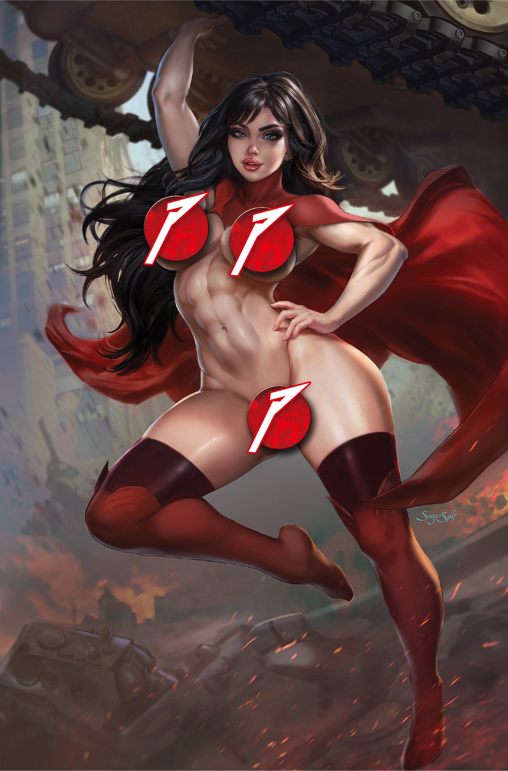 POWER HOUR #3 - SUPER LADY by SUGAR SPIT - NUDE (LTD 150)