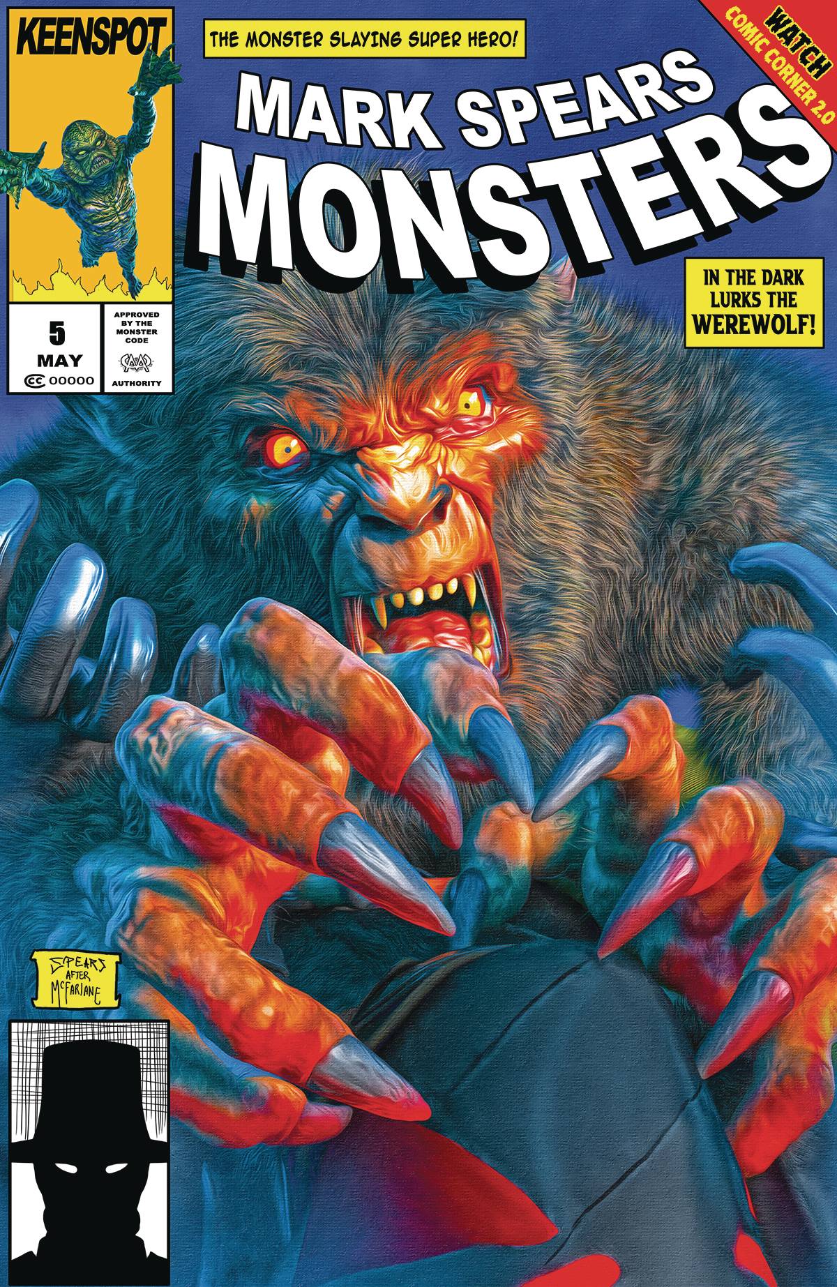 MARK SPEARS MONSTERS #5 CVR C ASM#313 HOMAGE (SCHED: 5/21/2025)