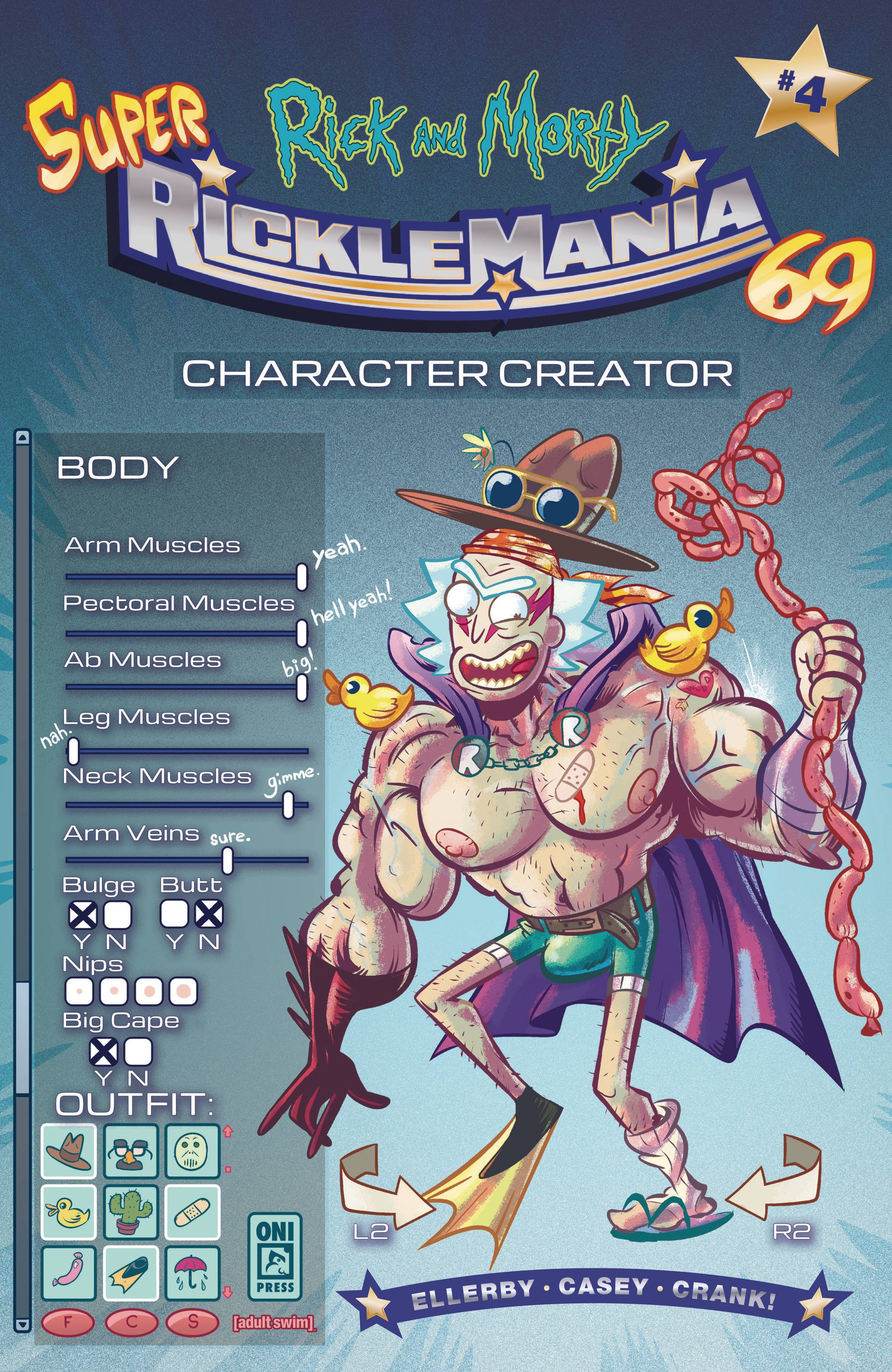 RICK AND MORTY RICKLEMANIA #4 CVR B STRESING (SCHED: 5/28/2025)