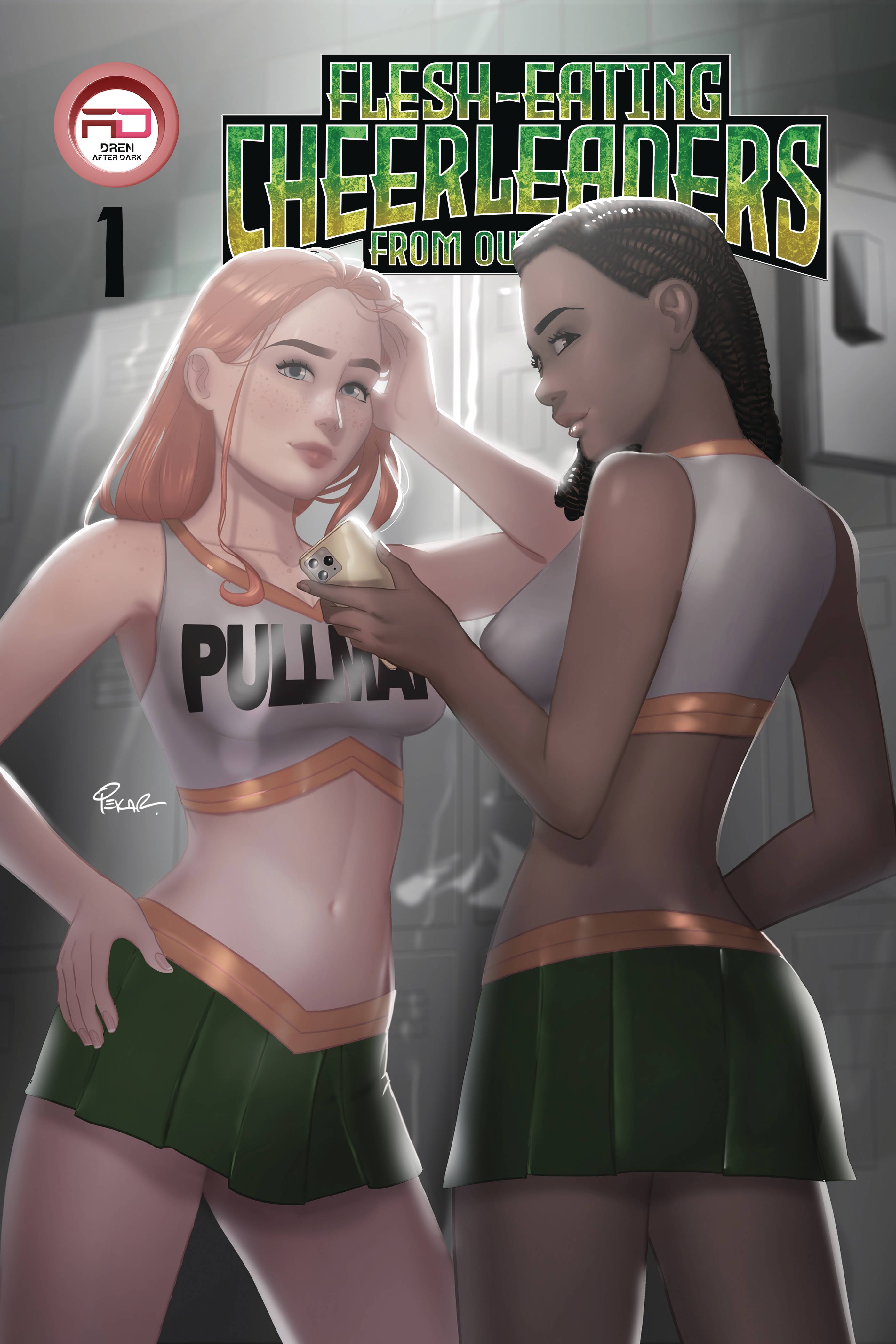 FLESH EATING CHEERLEADERS OUTER SPACE #1 2ND PTG CVR E JOE P (SCHD: 6/25/2025)