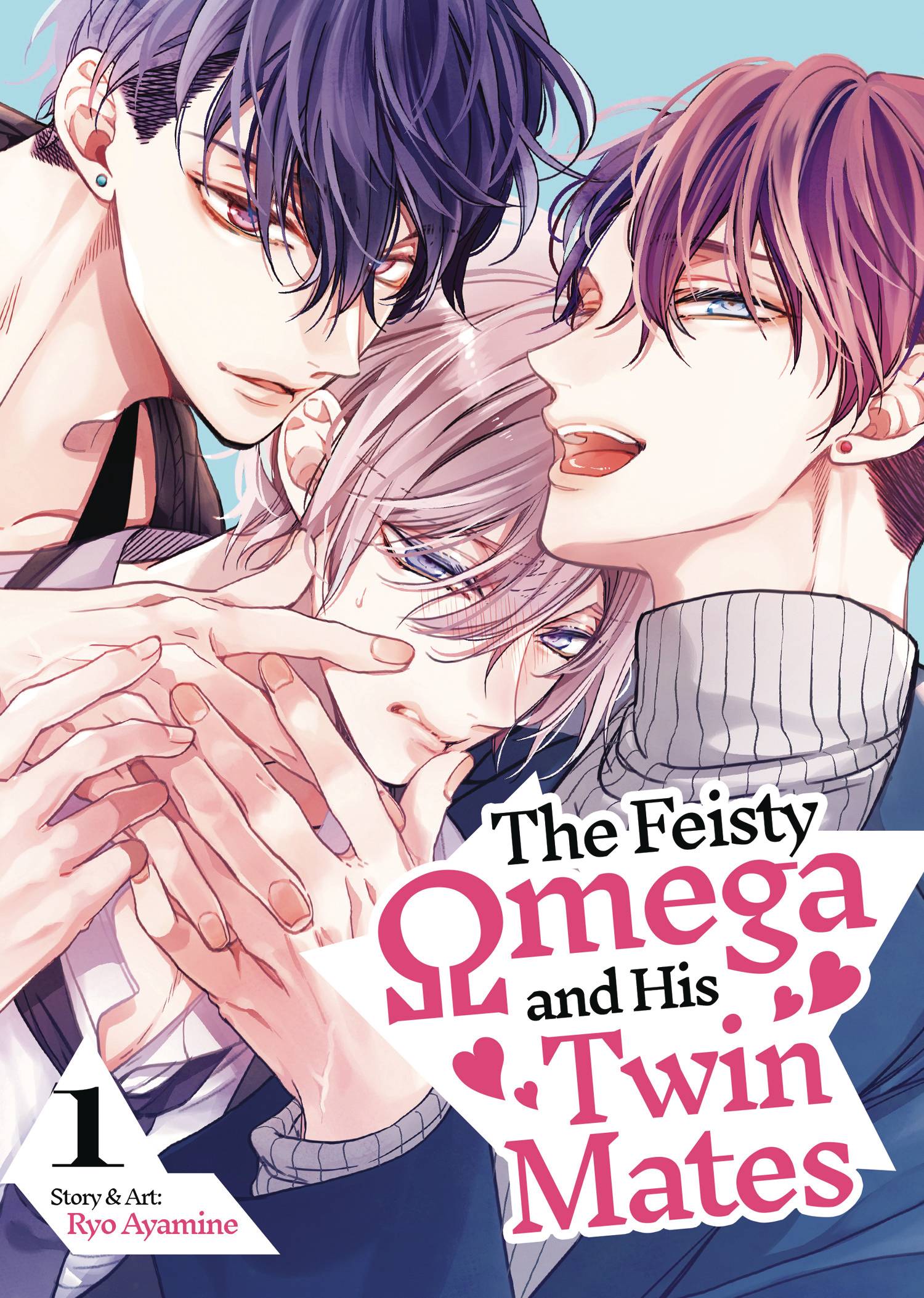 FEISTY OMEGA & HIS TWIN MATES GN VOL 01 (MR) (C: 0-1-2) (SCHD: 6/25/2025)