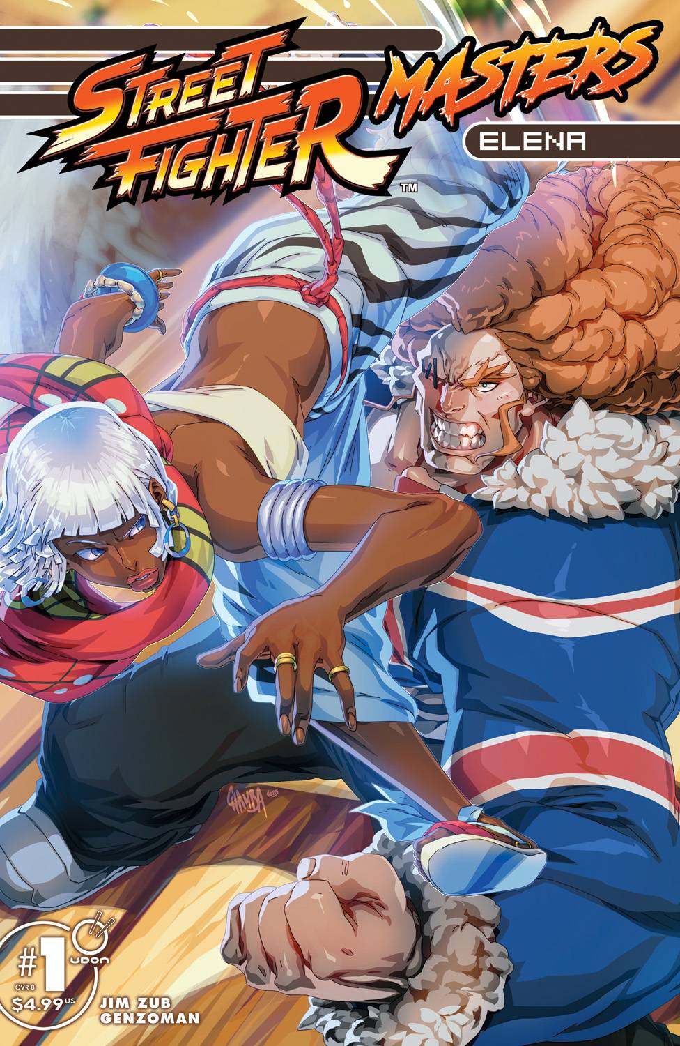 STREET FIGHTER MASTERS ELENA #1 CVR B CHAMBA (C: 0-1-2) (SCHD: 9/3/2025)