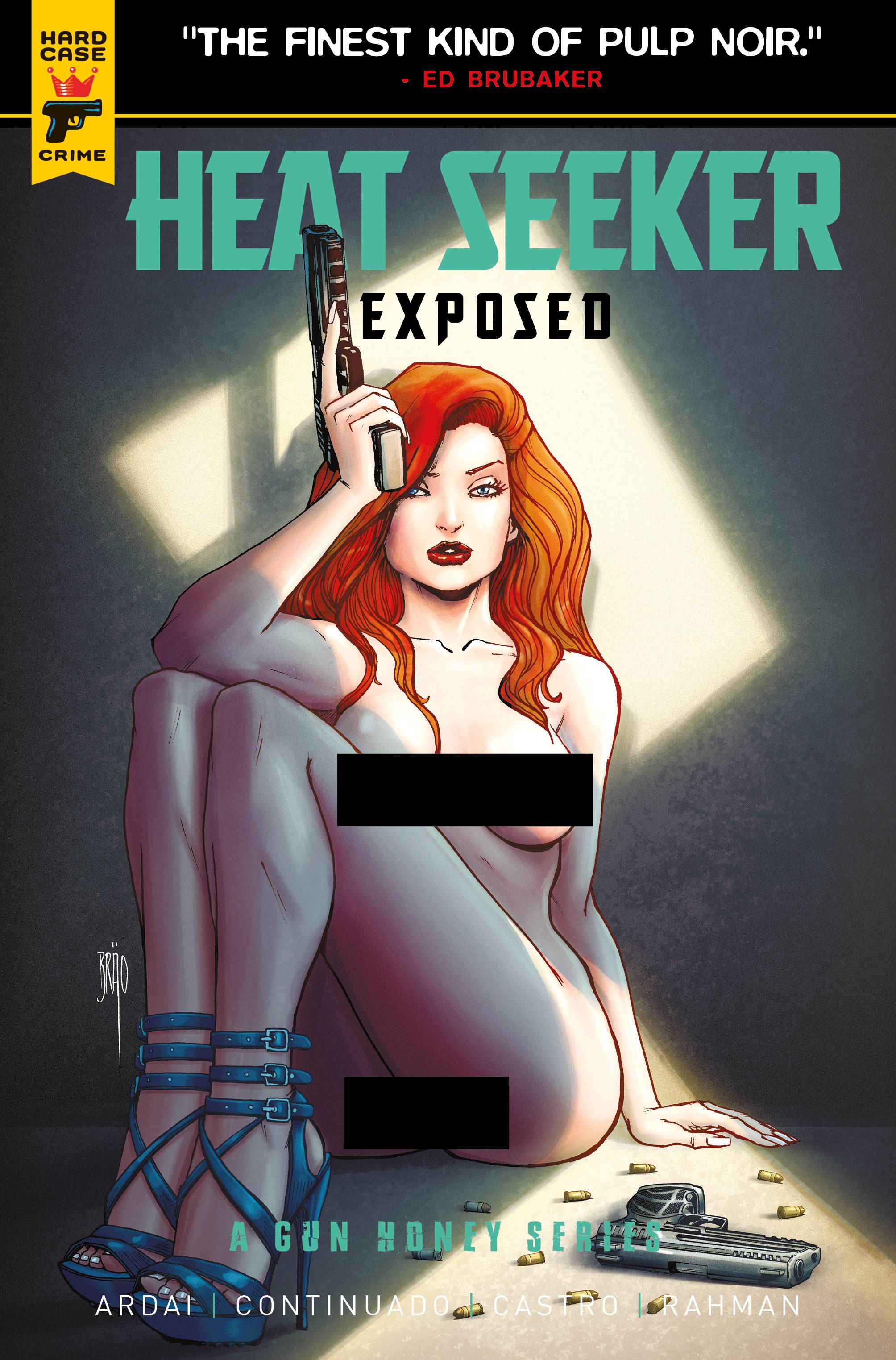 HEAT SEEKER EXPOSED GUN HONEY SERIES #2 CVR C BRAO NUDE BAGG (SCHD: 6/25/2025)