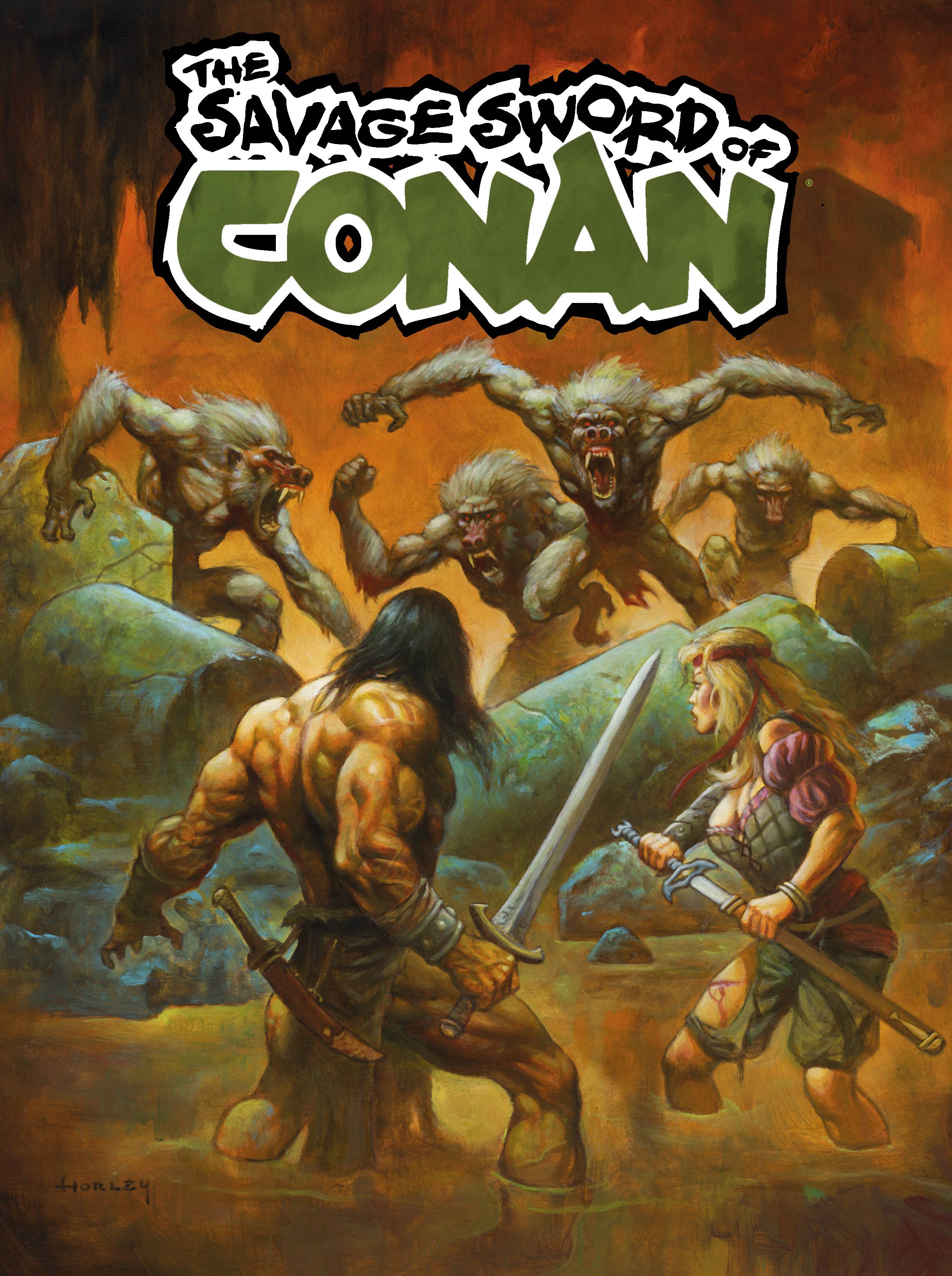 SAVAGE SWORD OF CONAN #9 CVR B HORLEY (MR) (SCHD: 6/25/2025)